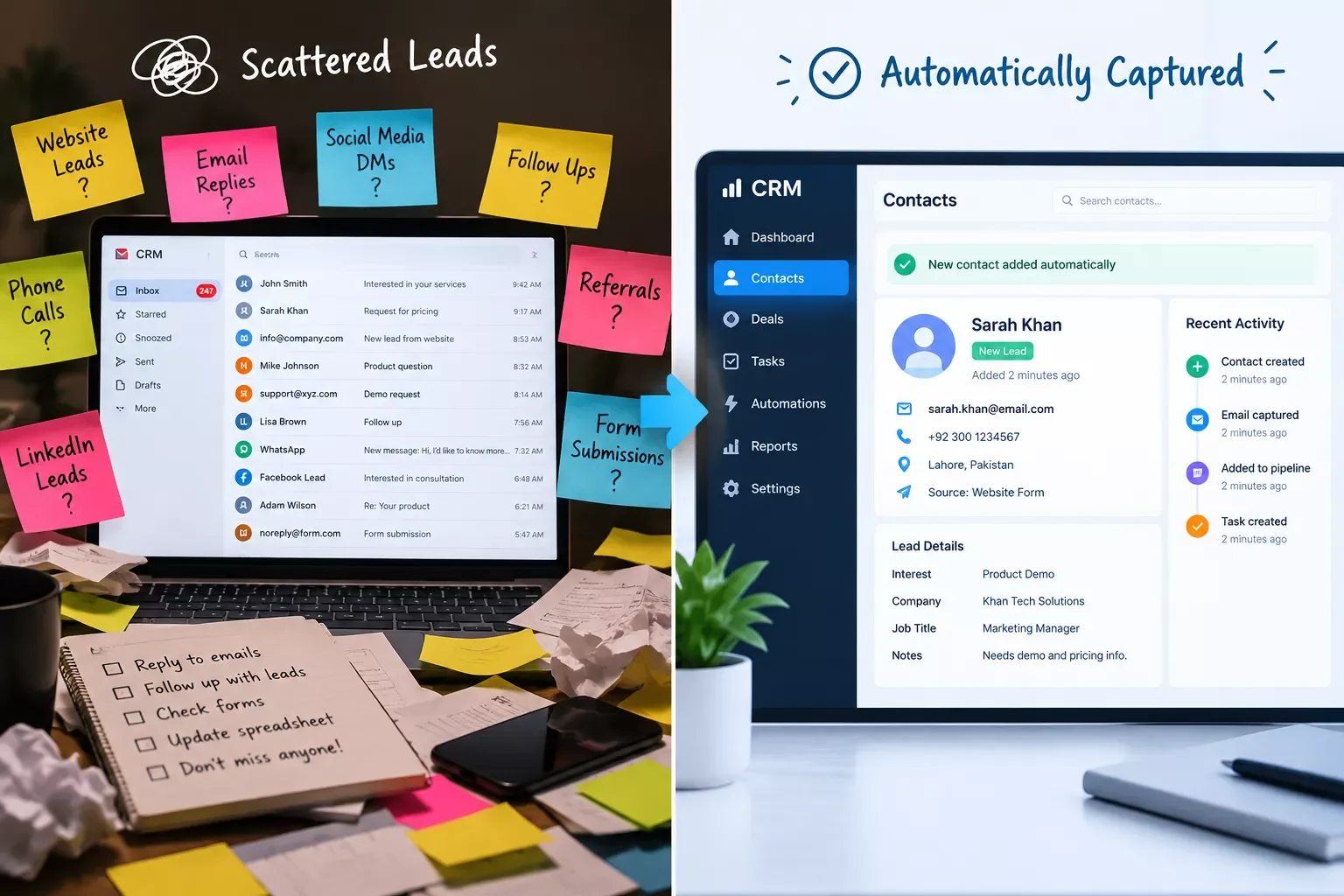 Free CRM for Startups: How to Automate Lead Capture in 2026